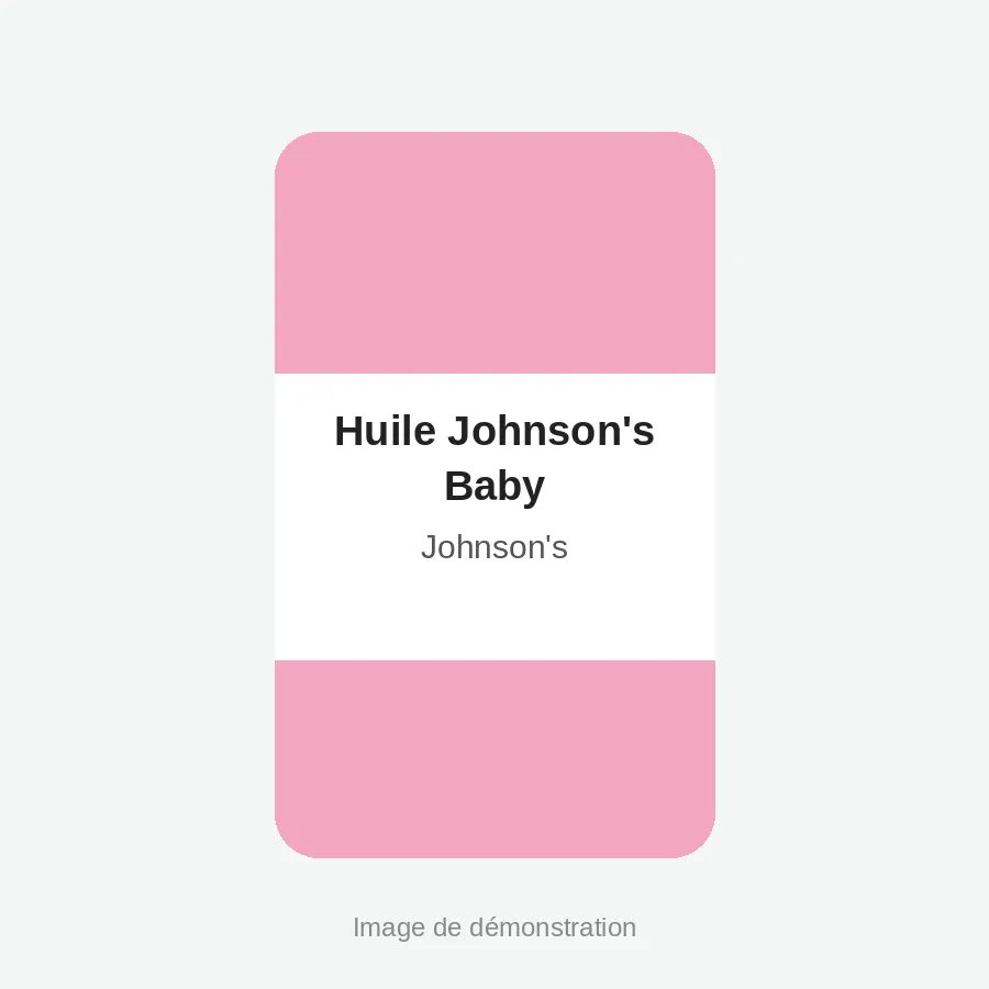 Huile Johnson's Baby