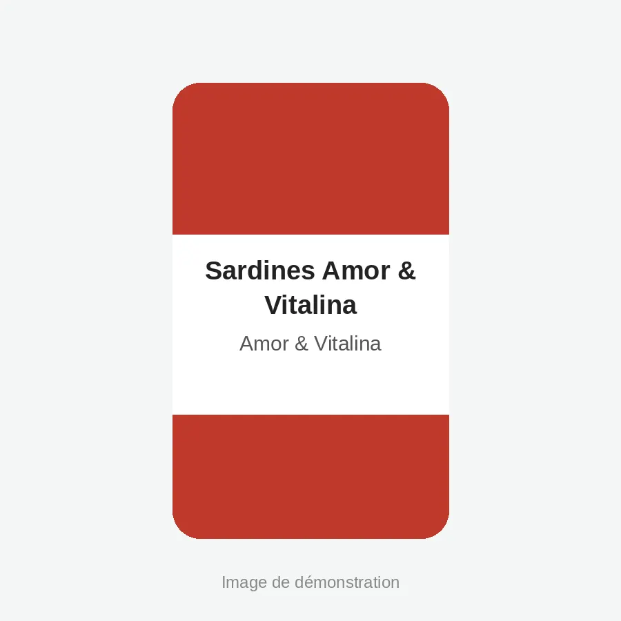 Sardines Amor & Vitalina